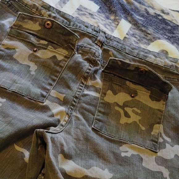 William Rast Camouflage Skinny Jeans 32 - Picture 10 of 12